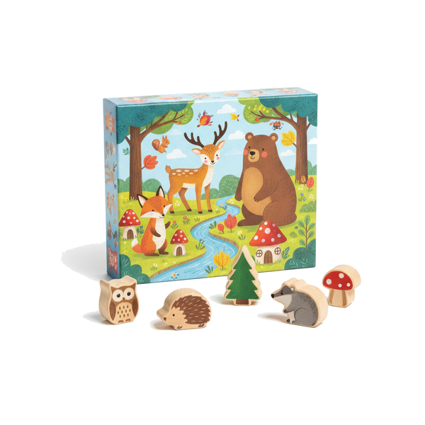 Wobblewood Cooperative woodland board game