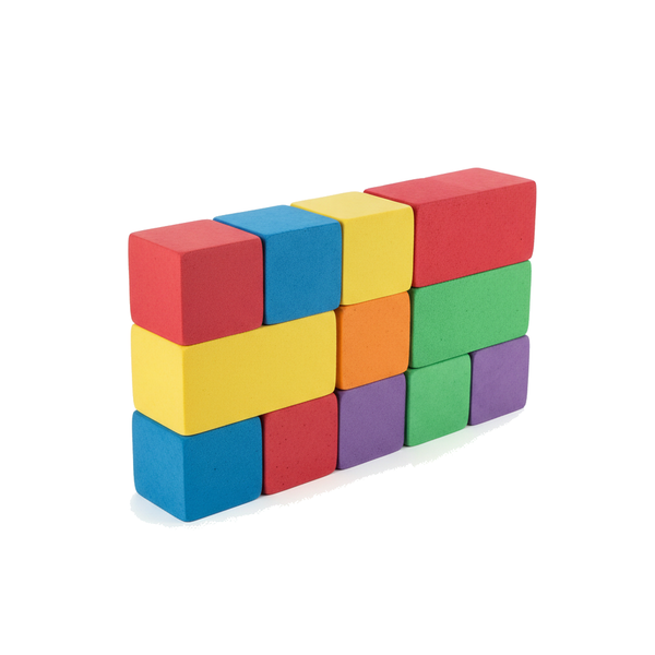 Wobblewood Giant foam building bricks bag