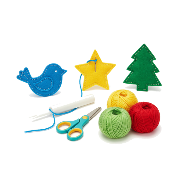 BrightSprout Felt sewing first-stitches kit